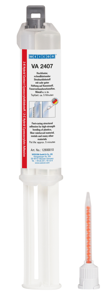 瞬间胶 VA 2407 氰基丙烯酸酯粘合剂 | two-component cyanoacrylate, high gap bridging