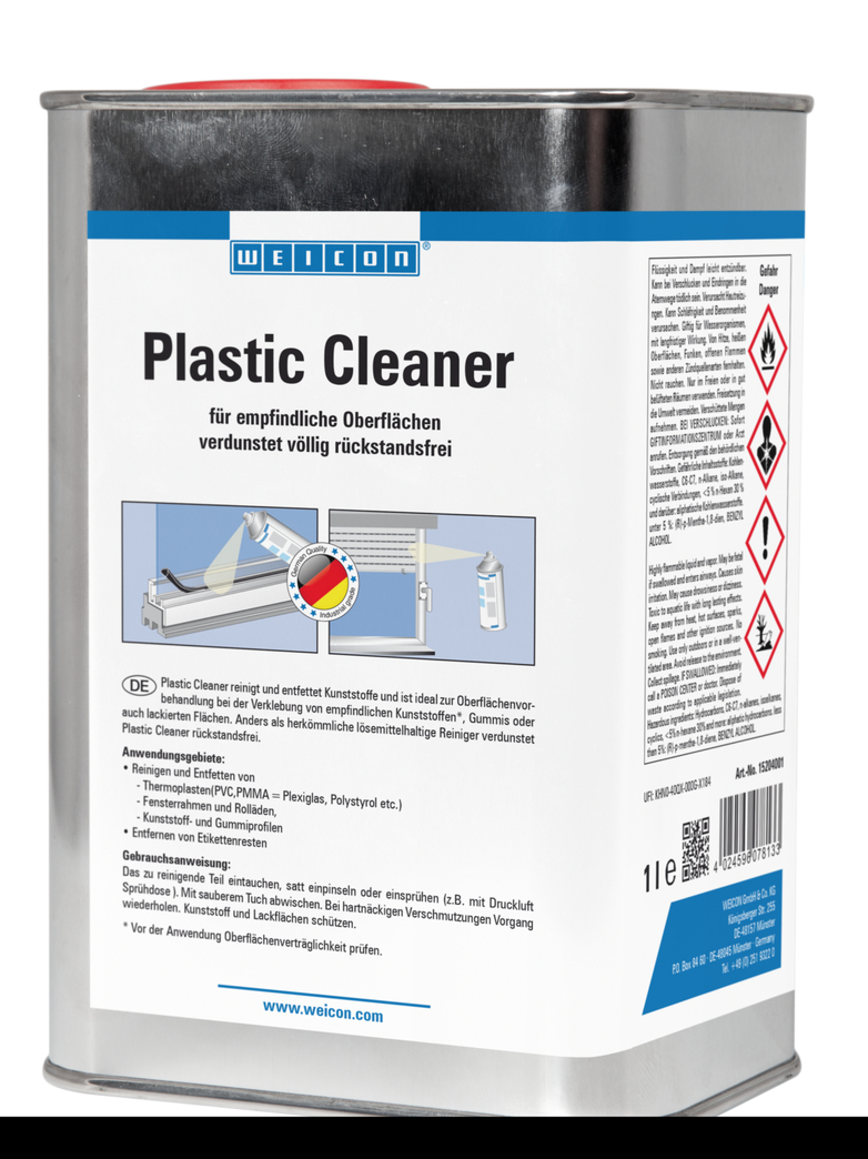 塑料清洁剂 | cleaner for plastic, rubber and powder-coated materials